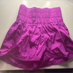 Free People Vibrant Pink Shorts